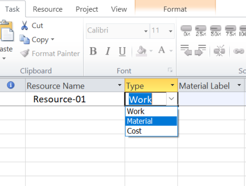 assign resources microsoft project